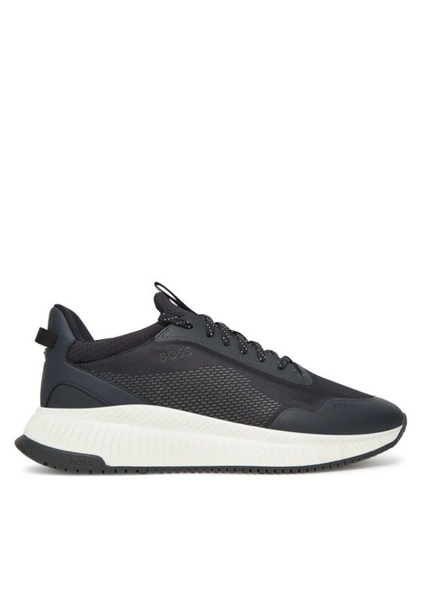 BOSS Sneakersy TTNM EVO 50548700 Granatowy. Kolor: niebieski. Materiał: materiał