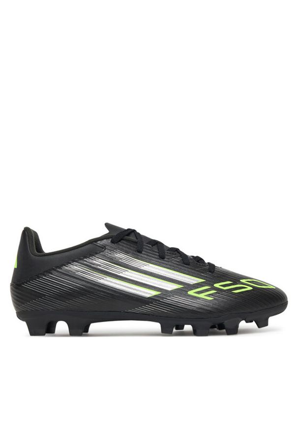 Adidas - adidas Buty do piłki nożnej F50 Club Firm/Multi-Ground Boots JI0047 Czarny. Kolor: czarny. Materiał: skóra