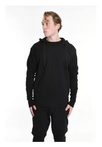 La Haine Inside Us Bluza | 3M M1167 | Mężczyzna | Czarny. Typ kołnierza: kaptur. Kolor: czarny. Materiał: wiskoza, elastan, poliamid. Styl: sportowy