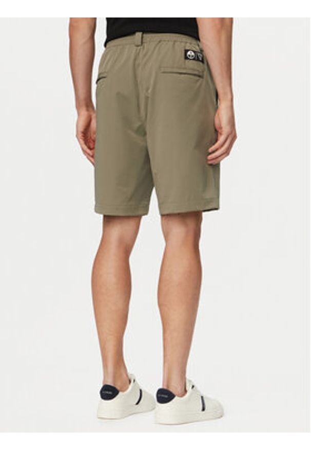 Guess Szorty materiałowe M6GD36 W2169 Khaki Regular Fit. Kolor: brązowy. Materiał: syntetyk