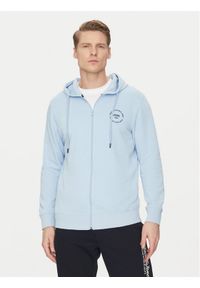 Jack & Jones Bluza Simon 12269366 Błękitny Standard Fit. Kolor: niebieski. Materiał: syntetyk, bawełna