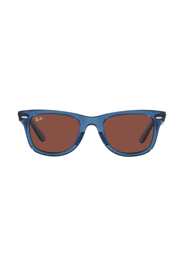 Ray-Ban okulary WAYFARER. Kolor: niebieski