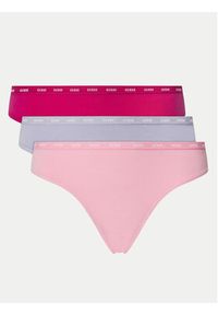 Guess Komplet 3 par fig klasycznych O5RG12 K6YW1 Kolorowy. Materiał: bawełna. Wzór: kolorowy #6