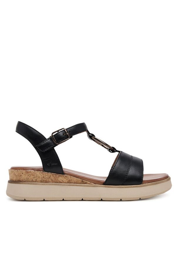 Sandały Tamaris. Kolor: czarny