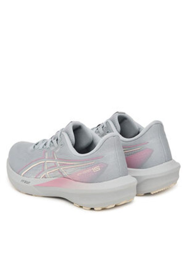 Asics Buty do biegania Gt-1000 15 1012B994 Szary. Kolor: szary. Materiał: mesh