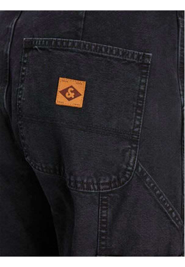 Jack & Jones Jeansy Eddie 12252802 Czarny Loose Fit. Kolor: czarny