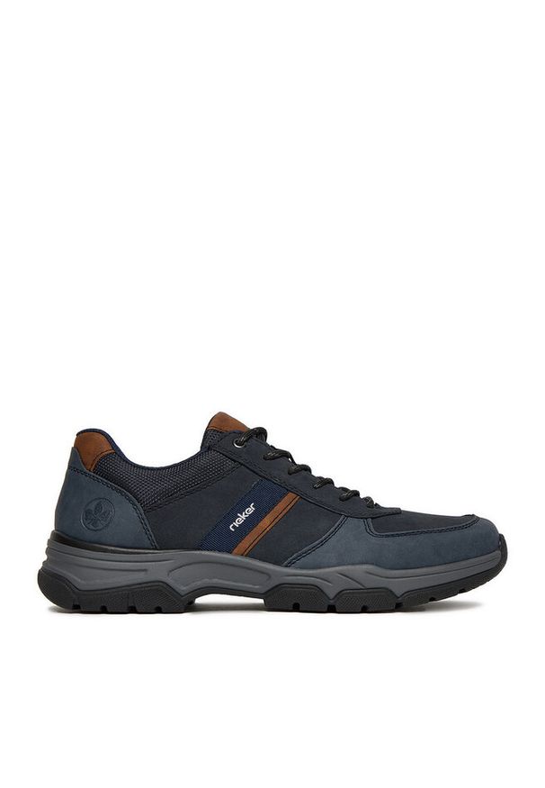 Sneakersy Rieker. Kolor: niebieski