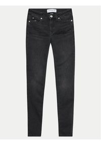 Calvin Klein Jeans Jeansy J20J214099 Czarny Skinny Fit. Kolor: czarny