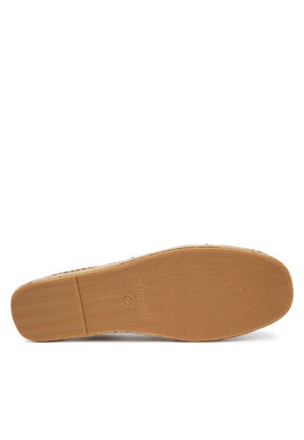 Emporio Armani Espadryle EM005854 AF23967 U6092 Beżowy. Kolor: beżowy. Materiał: skóra, zamsz