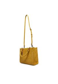 Elisabetta Franchi Torebka BS13A51E2 DC6 Żółty. Kolor: żółty. Materiał: materiał #4