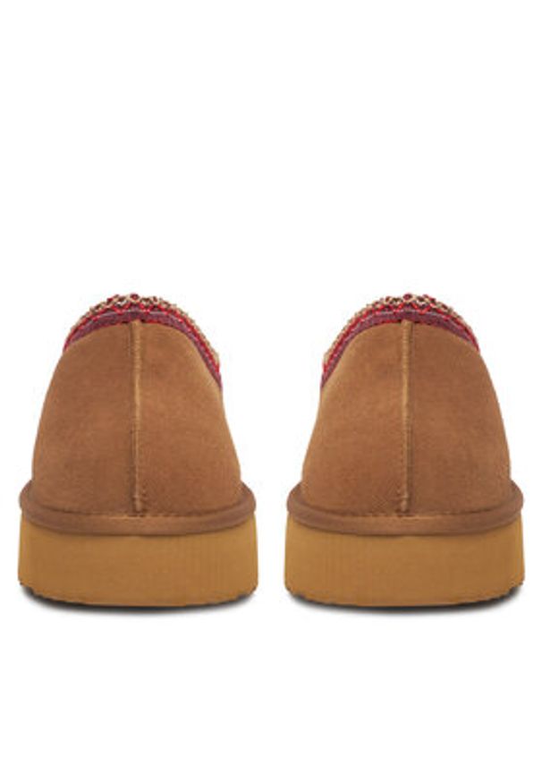 DeeZee Śniegowce 0B780P-P Brązowy. Kolor: brązowy. Materiał: zamsz, skóra