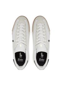Polo Ralph Lauren Sneakersy 809961176001 Biały. Kolor: biały. Materiał: skóra