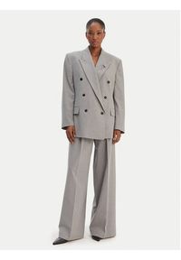 Hugo - HUGO Marynarka Antegi 50554018 Szary Relaxed Fit. Kolor: szary. Materiał: syntetyk #4