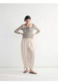 Reserved - Sweter z wełną - wielobarwny. Materiał: wełna #1