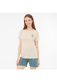 Viking - T-shirt damski VIKING Rune Lady. Kolor: beżowy