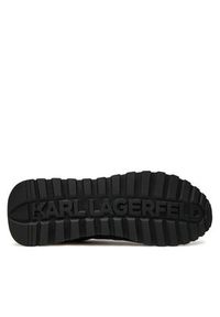 Karl Lagerfeld - KARL LAGERFELD Sneakersy KL51124D Granatowy. Kolor: niebieski. Materiał: zamsz, skóra #4