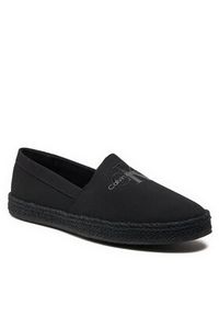 Calvin Klein Jeans Espadryle Espadrille Slipon Ml YM0YM00935 Czarny. Kolor: czarny. Materiał: materiał #4