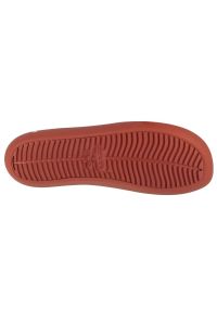 Buty Crocs Brooklyn Flat 209384-2DT czerwone. Okazja: na spacer. Kolor: czerwony. Styl: elegancki