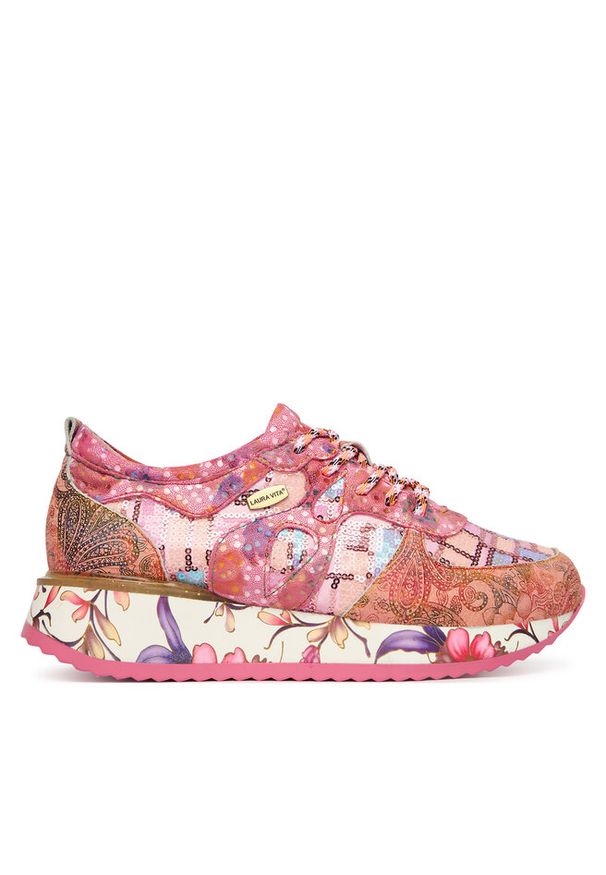 Sneakersy Laura Vita. Kolor: różowy