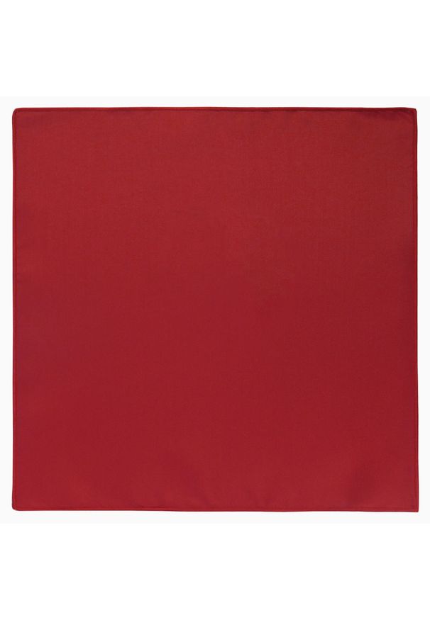 Modini - Czerwona poszetka E135. Kolor: czerwony