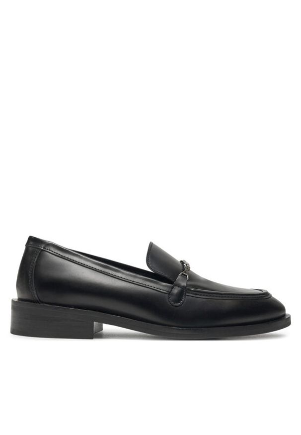 Bronx Loafersy Next-Wagon 66492-OS Czarny. Kolor: czarny. Materiał: skóra
