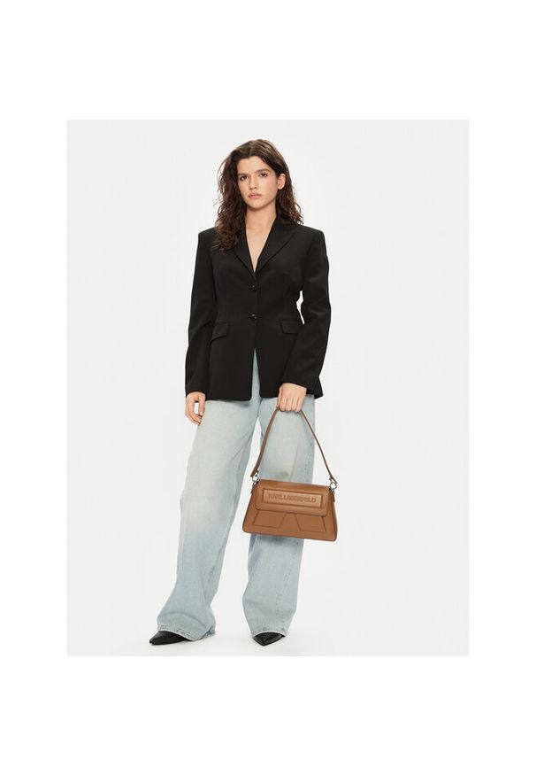 Karl Lagerfeld - Torebka KARL LAGERFELD. Kolor: brązowy