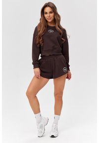 ROUGH RADICAL - Damskie spodenki dresowe Rough Radical Cotton Active Shorts Women. Kolor: brązowy. Materiał: dresówka. Sport: fitness