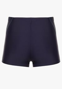 Born2be - Niebieskie Kąpielówki Bokserki ze Ściągaczem w Pasie Milannea. Kolekcja: plus size. Kolor: niebieski #4