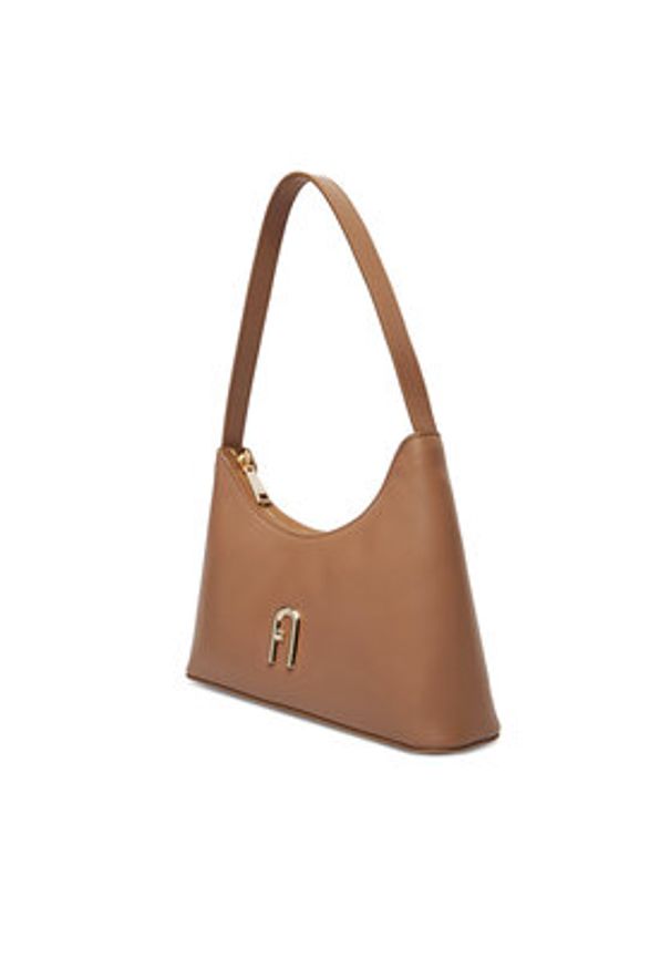 Furla Torebka Diamante Mini WB00863 AX0733 BG 4489S Brązowy. Kolor: brązowy. Materiał: skórzane