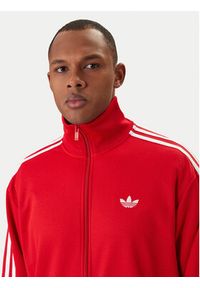 Adidas - adidas Bluza adicolor Firebird KE0788 Czerwony Loose Fit. Kolor: czerwony. Materiał: syntetyk #3