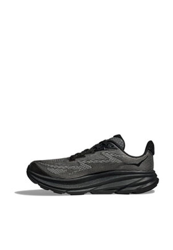 HOKA - Hoka Buty do biegania Clifton 9 1131170 Czarny. Kolor: czarny. Materiał: materiał