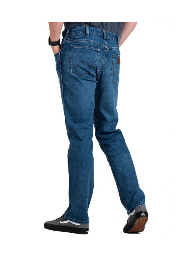 Wrangler - WRANGLER GREENSBORO MĘSKIE SPODNIE JEANSOWE JEANSY BE COOL W15QYLZ91 112330708