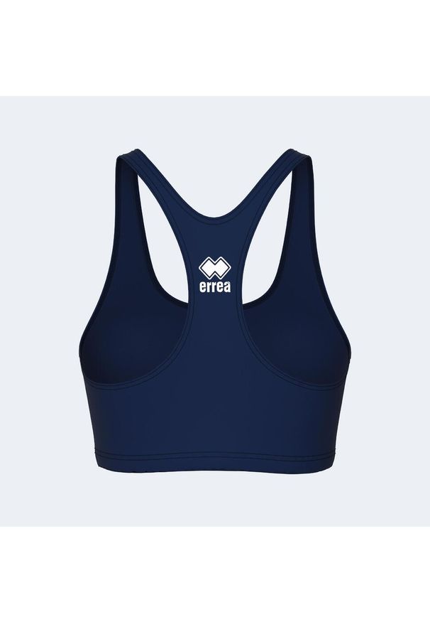 ERREA - Biustonosz dla kobiet Errea Crystal. Kolor: niebieski. Materiał: poliester, elastan. Sport: fitness