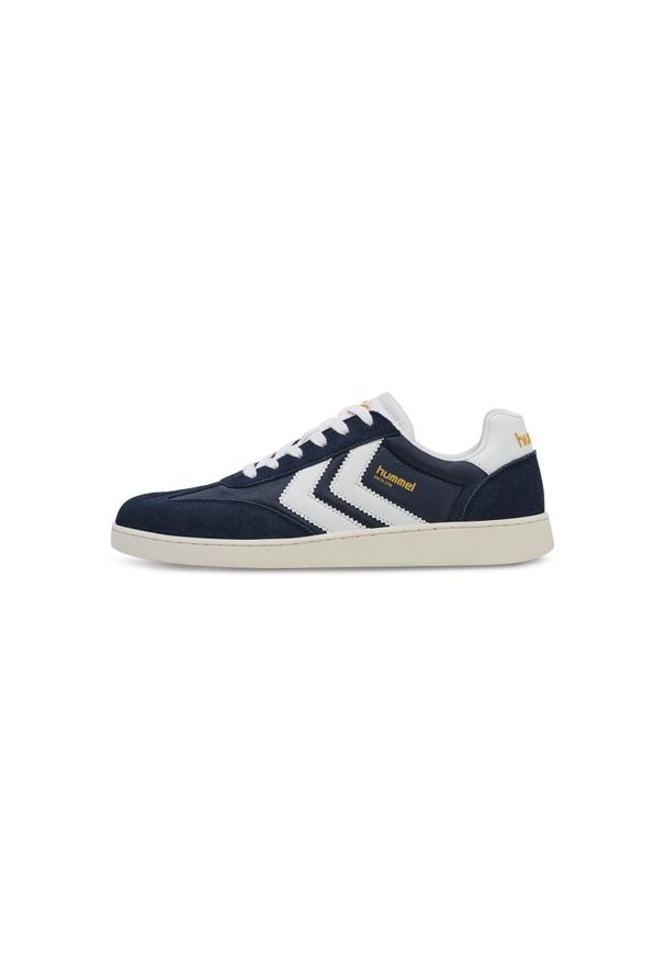 Trenerzy Hummel VM78 CPH. Okazja: na co dzień. Kolor: wielokolorowy, niebieski, czarny. Materiał: zamsz, nylon