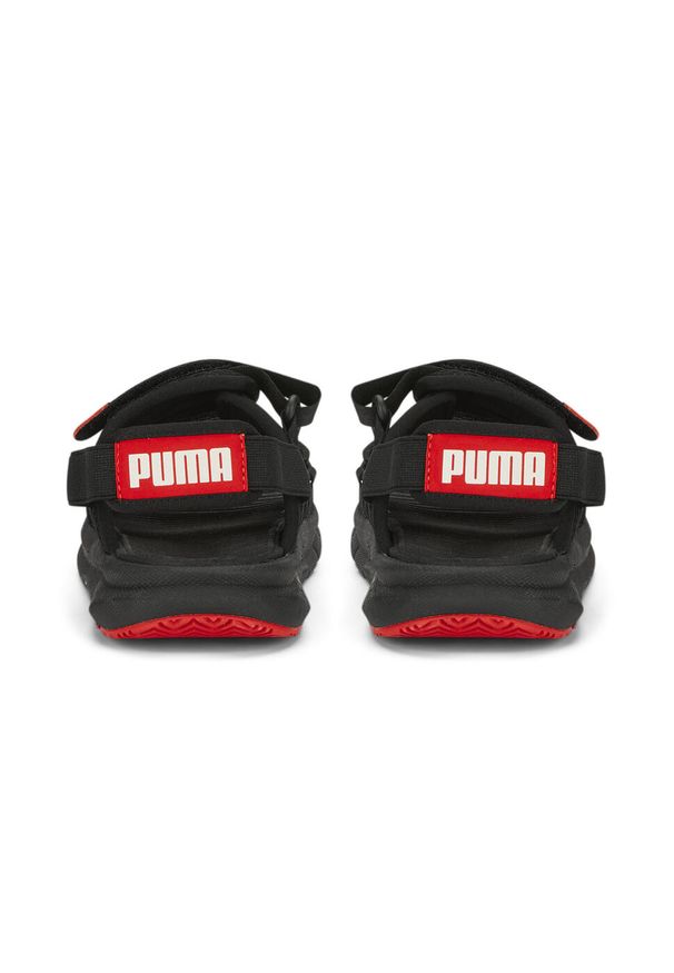 Sandały damskie Puma EVOLVE SANDAL JR. Kolor: czerwony, wielokolorowy, czarny. Styl: sportowy