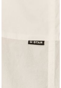 G-Star RAW - G-Star Raw - Koszula bawełniana. Okazja: na co dzień. Kolor: biały. Materiał: bawełna. Długość rękawa: długi rękaw. Długość: długie. Styl: casual #3