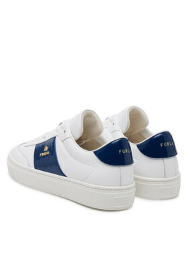 Furla Sneakersy YI79ENJ BX3711 3930S Niebieski. Kolor: niebieski. Materiał: skóra