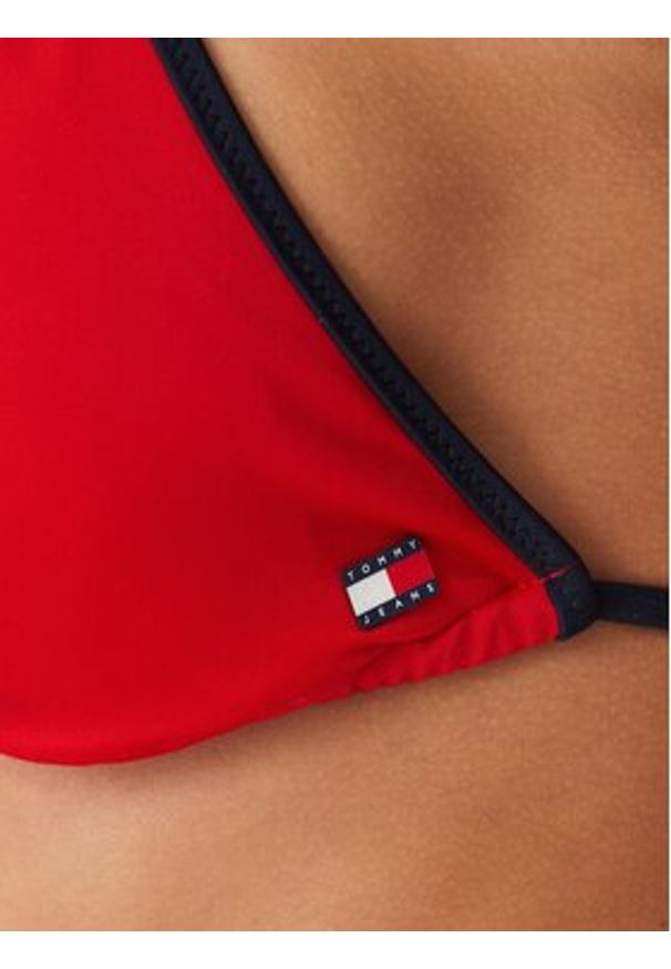 TOMMY HILFIGER - Tommy Hilfiger Góra od bikini UW0UW06574 Czerwony. Kolor: czerwony. Materiał: syntetyk
