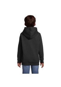 SOL'S - Bluza Z Kapturem Condor Dla Dzieci. Typ kołnierza: kaptur. Kolor: czarny