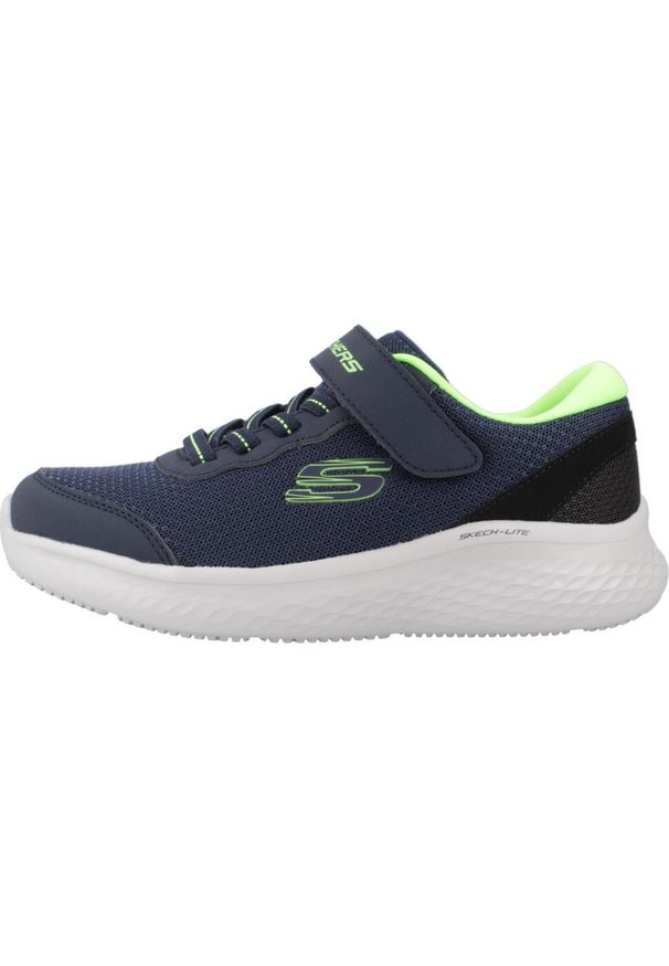 skechers - Tenisówki Skechers Model Skech-lite Pro - Spr Kolor Niebieski. Kolor: niebieski. Materiał: tkanina. Model: Skechers Sport. Sport: turystyka piesza