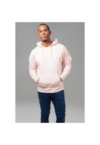 Urban Classics - Bluza z kapturem Urban Classic oversized sweat. Typ kołnierza: kaptur. Kolor: różowy #1