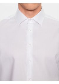 Seidensticker Koszula 01.693650 Biały Slim Fit. Kolor: biały. Materiał: bawełna #4
