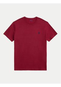 Polo Ralph Lauren T-Shirt 710671438377 Czerwony Custom Slim Fit. Typ kołnierza: polo. Kolor: czerwony. Materiał: bawełna #3