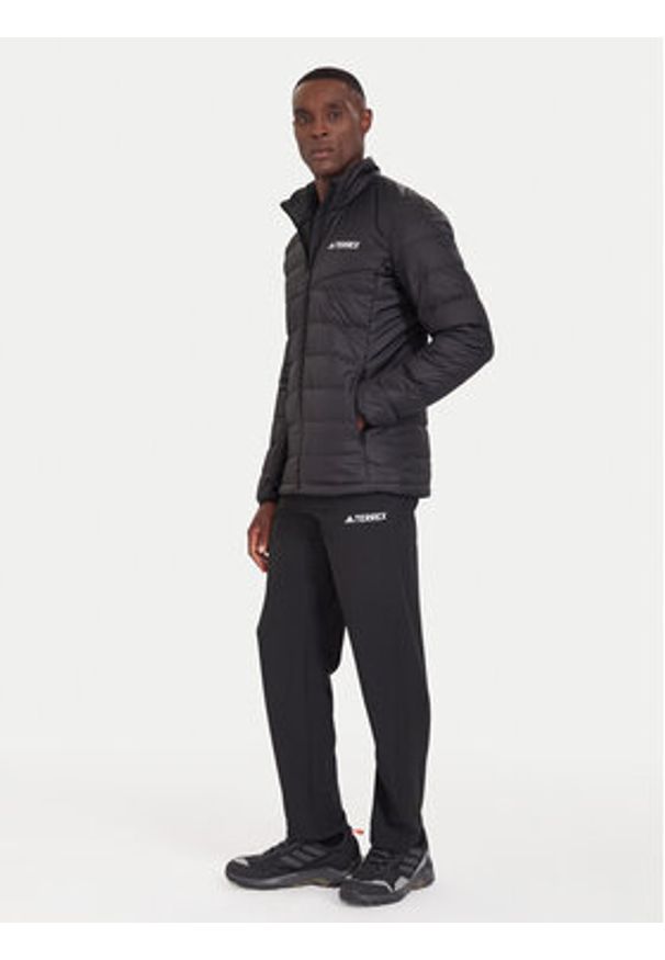Adidas - adidas Kurtka puchowa Terrex Multi Light Down JZ9966 Czarny Regular Fit. Kolor: czarny. Materiał: syntetyk