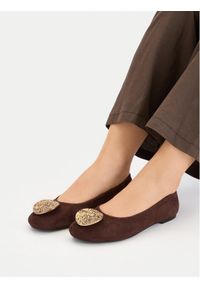MEXX Baleriny EO-90183-1 Brązowy. Kolor: brązowy. Materiał: skóra, zamsz #1