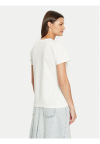 Guess T-Shirt V5RI05 J1314 Écru Regular Fit. Materiał: bawełna #5