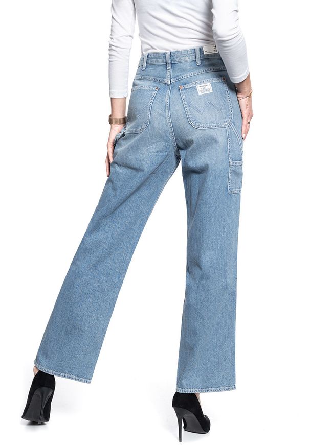 Wrangler - SPODNIE DAMSKIE WRANGLER MOM RELAX CARPENTER SUNFADE W26CQ3180 112128025