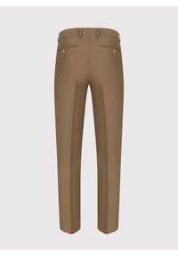 Pako Lorente - PAKO LORENTE – Jasnobrązowe garniturowe spodnie męskie z wełną. Kolor: brązowy. Materiał: wełna. Styl: elegancki #3