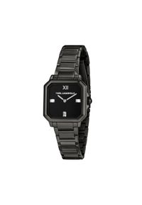 Karl Lagerfeld - KARL LAGERFELD Zegarek R0553102504 Czarny. Kolor: czarny