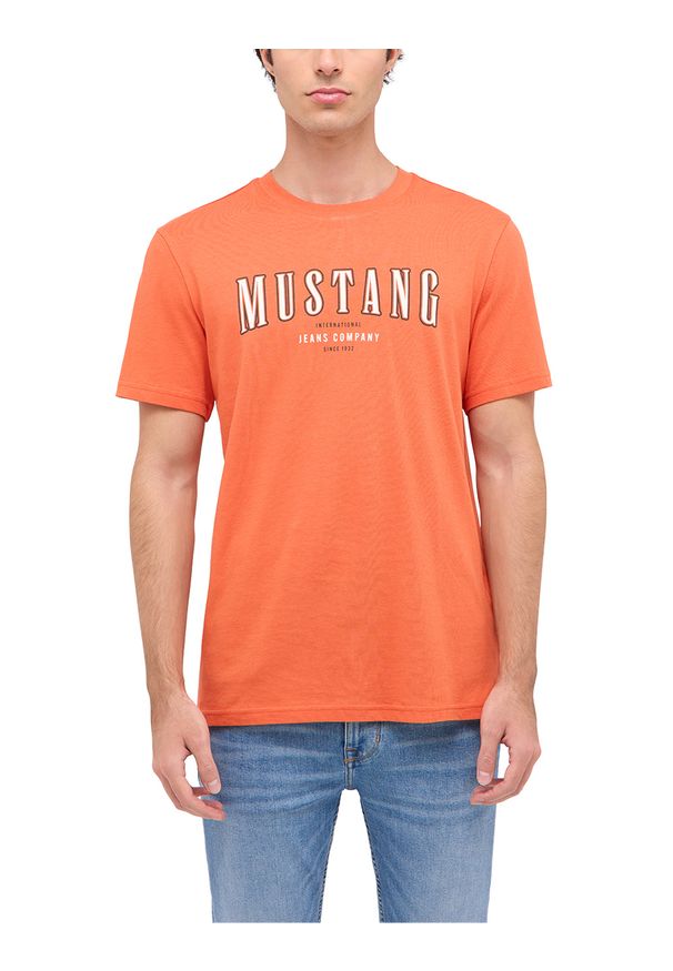 Męski T-Shirt Mustang Style Austin Burnt Ochre 1016266 7105